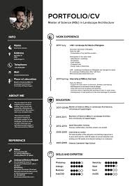 On the website you will find samples as well as cv templates and models that can be downloaded free of charge. Resumelandscape Architecture Resume Architecture Portfolio Design Architecture Portfolio Template