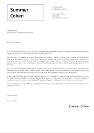 When you prepare a resume and cover letter for a catering manager position, remember that potential employers are interested in your ability to make both money and food. Chief Information Officer Cover Letter Template Kickresume