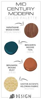 With the mid century living room meshed with tan sofa coloured in yellow, with a coffee table at the centre of the hall, a large basket holding lots of books and a water colour round will. Mid Century Modern Color Palette Mid Century Modern Colors Mid Century Modern Color Palette Modern Color Palette