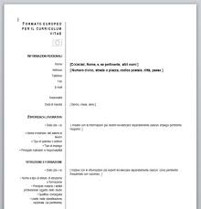 Scarica il curriculum vitae europeo da compilare gratis, online o da scaricare, e. Modello Da Scaricare Curriculum Vitae Europeo Blzyib Geo Scop Fr