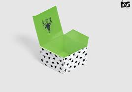 Free Open Box Square Design Psd Mockups Free Logo Mockup Mockup Psd Logo Design Mockup