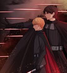 Anakin Vader And Dark Luke Star Wars Sith Star Wars Drawings Star Wars Anakin