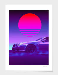 In cars, international news, nissan / by anthony lim / 15 june 2021 12:08 pm / 12. Skyline Gtr R34 Art Print By Exhozt Curioos