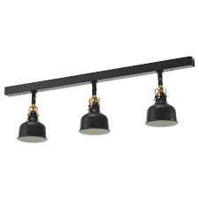 Chandeliers & ceiling fixtures └ lamps, lighting & ceiling fans └ home & garden all categories antiques art automotive baby books business & industrial cameras & photo cell phones & accessories clothing, shoes & accessories coins & paper money collectibles computers/tablets. Ranarp Ceiling Track 3 Spots Black Ikea