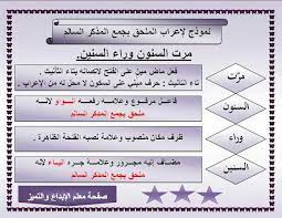 اعراب الملحق بجمع المذكر السالم learning arabic teach arabic teaching
