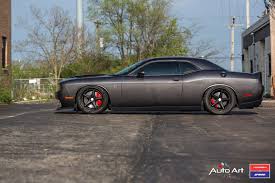 Black And Red Challenger Black Vws Vossen Rims With Red Brakes On Dodge Challenger Photo By Vossen Classic Cars Muscle Classic Cars Dodge Muscle Cars