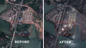 Satellite Images Show Wuhan Before And After The Coronavirus Outbreak Youtube