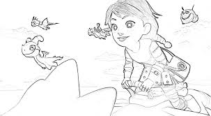 Leyla Dragons Rescue Riders Coloring Page Dragon Coloring Page Coloring Pages Coloring Pages For Kids