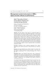 Sound financial management, public financial management, financial management system, management and financial, management of financial. Pdf Management Control Instruments In Smes Types And Their Effects On Performance