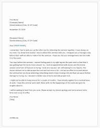 Apology Letter For Not Attending An Event Best Of 46 Apology Letter Templates For Everyone In 2020 Lettering Letter Templates Document Templates