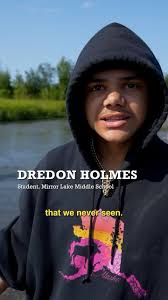Witness the heartfelt words of Dredon Holmes, a Native Village of Eklutna  teen, as he reflects