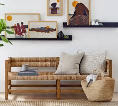 I put together my favorites to share in case you're on the hunt for one too Malibu Woven Bench Bedroom Bench Pottery Barn