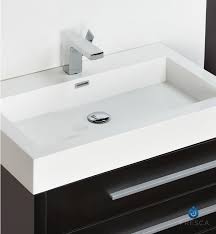 Tradewindsimports offers 38 inch bathroom vanities collection page where you find only size width 38 inch vanities. Fresca Fcb8030bw I Livello 30 Black Modern Bathroom Cabinet With Integrated Sink