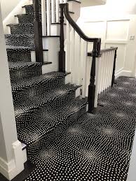 Black And White Striped Runner Rug Boston Interiordesigner Carpet Modern Modern Stairs Stairs Black White Kane Rugs Rug Stair Runner Stair Runner Carpet Carpet Stairs Carpet Design