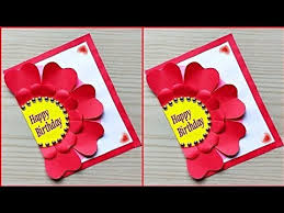 Birthday card ideas for husband. How To Make Special Birthday Card For Best Friend Beautiful Handmade Birthday Card Idea Youtube