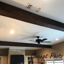 The cost of installing real beams is prohibitive, and may even require a remodeling permit in some areas due to their load on the house's. Ekena Millwork 10 In X 8 In X 20 Ft 2 Sided L Beam Sandblasted Aged Ash Faux Wood Ceiling Beam Bmsd2c0080x100x240es The Home Depot