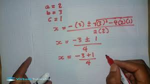 Solving Quadratic Equations Using The Quadratic Formula Grade 11 Quadratics Quadratic Equation Quadratic Formula