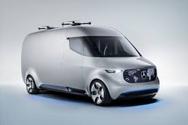The Mercedes Benz Vision Van Is The Effing Sweet Future Of Logistics Roadshow In 2020 Mercedes Benz Vans Van Commercial Vehicle
