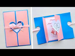 When you design your greeting cards, you have control over the look and taking the time to make a greeting card personally, lets the receiver know just how special they are to you. Beautiful Handmade Anniversary Card Idea Diy Greeting Cards For Anniversary Anniversary Cards Handmade Anniversary Greeting Cards Homemade Valentine Cards