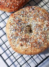 Easy Gluten Free Bagel Recipe With Everything Seasoning On Top