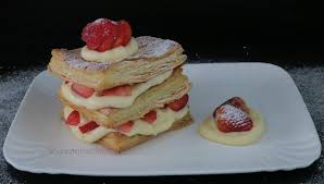 Maybe you would like to learn more about one of these? Cuocicucidici Millefoglie Con Crema Pasticcera Alla Panna E Finta Sfoglia E Ffragole