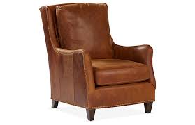 Etna Wingback Chair Cafe Leather Affordable Leather Chair Leather Wing Chair Leather Wingback Chair
