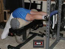 homemade hyperextension roman chair at home gym no equipment workout diy gym equipment