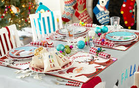 From stunning christmas centerpieces to place settings and beyond, our table decorations are sure to. How To Set The Kids Christmas Table Pottery Barn Kids