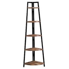 These are tall, with four or five tiered shelves, and are. Corner Bookcase Target