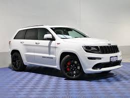 Stunning Grand Cherokee Srt Night Edition Very Limited Numbers Of 120 Only Arrived In Australia And This Is The Only One We Are Goin Srt 2016 Jeep White Jeep