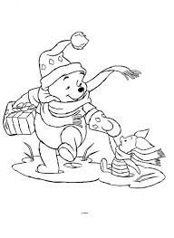 winnie the pooh christmas printables disney coloring pages cartoon books page de coloriage mains jointes