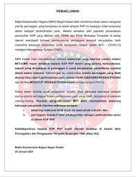 Pdf peran majlis ta lim nurul iman dalam pembentukan sikap keagamaan masyarakat di rt 10 02 kelurahan pagar dewa kec selebar bengkulu. Pemakluman Sop Mkn Portal Pbt Kedah