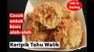 Keripik Tahu Walik Cocok Tuk Bisnis Oleh Oleh Youtube Cemilan Makanan Resep Makanan