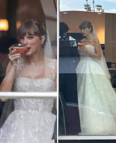 Siêu đám cưới của Taylor Swift và chồng cầu thủ: Rò rỉ ảnh hiếm của cô dâu  🤩💕