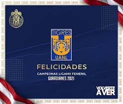 Twitter @ligabbvafemenil ¡tigres femenil son las primeras bicampeonas de la liga mx femenil! Chivas Femenil On Twitter Enhorabuena Por El Bicampeonato Y El Campeon De Campeones Tigresfemenil Bien Merecido