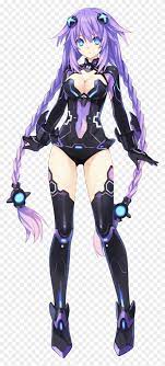 Neptune From [hyperdimension Neptunia] - Hyperdimension Neptunia Purple  Heart - Free Transparent PNG Clipart Images Download