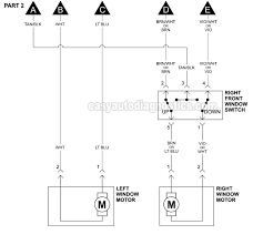 I need a wiring diagram of the switch. Power Window Circuit Diagram 1991 1996 5 2l Dodge Dakota