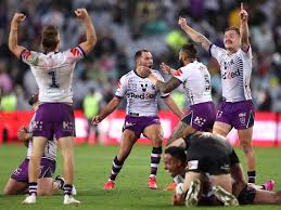 Ryan papenhuyzen (born 10 june 1998) is an australian professional rugby league footballer who plays for the melbourne storm in the national rugby league (nrl), as a fullback. Video Craig Bellamy Kicks Chair In Nrl Grand Final 2020 The Courier Mail