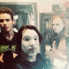 Behind the scenes, filming 'Sebastian's Unholy Flesh'. Photo: by Nick  Benning.