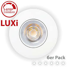 led einbaustrahler flach 5w 3 step dimmbar einbauleuchten einbauspot deckenspot ebay led einbaustrahler led einbaustrahler flach einbauleuchten