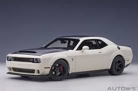 But its also has an $11,500 paint job. Dodge Challenger Srt Daemon White Matte Black Diecast Car Hobbysearch Diecast Car Store