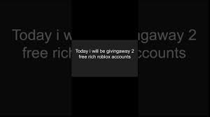 Roblox rich accounts dump list free with. Free Roblox Account Video Vilook