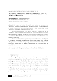 Check spelling or type a new query. Pdf Membangun Koperasi Pertanian Berbasis Anggota Di Era Globalisasi