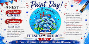 ✨ Let Freedom Bloom: Door Hanger Paint Day! ✨