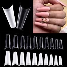 That's where some fabulous acrylic nails' coffin shapes step in to save the day. 600 500pcs Long Artificial Fake Nails Abs White Clear Coffin Full Cover Acrylic False Nail Art Tips Uv Gel French Manicure Kupiti Za Cinoyu 1 89 V Aliexpress Com Imall Com