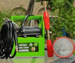 Constant 40 psi working pressure to reach farther and wider. Hy 808 Portable Double Motor Disinfectant Battery Sprayer With 5 Metre Pipe Rsr Agro Hymatic