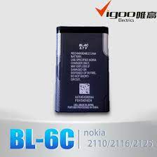 Cell Phone Battery for Alcatel Ot208 ...