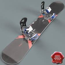 Snowboard V2 3d Model Ad Snowboard Model Snowboard 3d Model Model