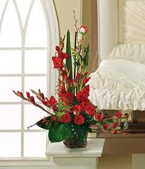 Artificial flowers, as fashion products look as appealing as natural flowers. 40 Beautiful Ideas To Make Gladiolus Flower Arrangements For Your Home Decor
