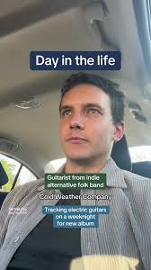#onthisday tracking guitar for our song Cold Dark Shadow (just released  along with the rest of our fifth album) #indie #dayinmylife #band #musician